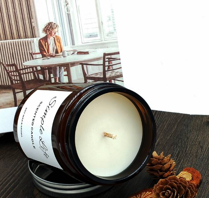 scented 3 wick candles,scented candles pack,aroma beads scented candles