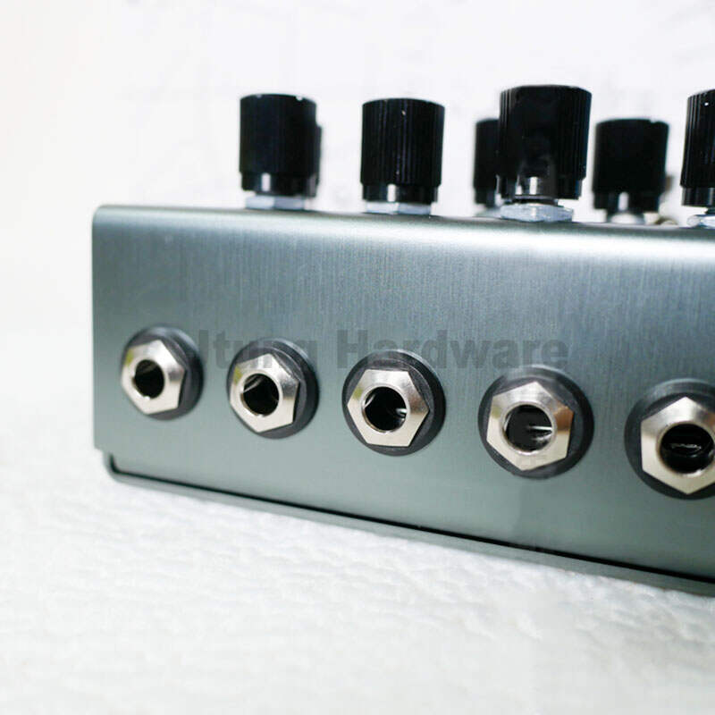 Brushed Anodizing Musical Instrument Aluminum Pedal Enclosure CNC Machined