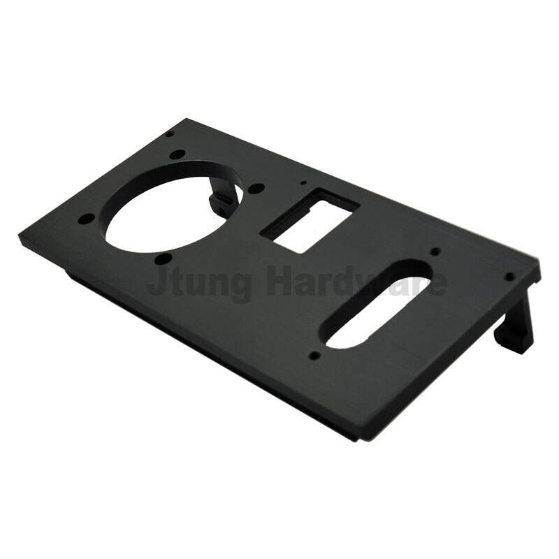 Aluminum fabrication processing for audio amplifier panel