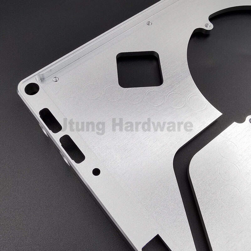 Factory China CNC Machining Anodized Service Aluminium Front Panel CNC Prototype