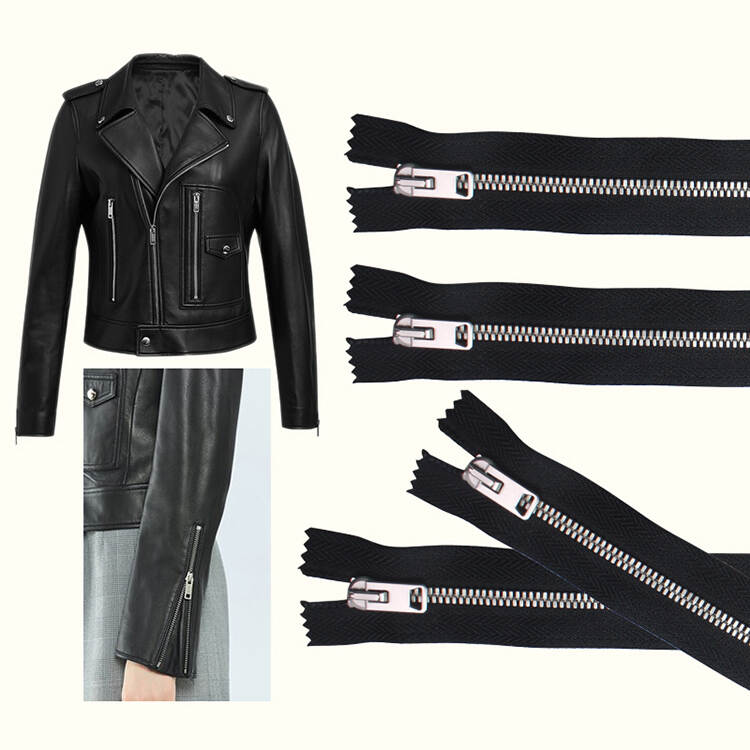 metal zipper