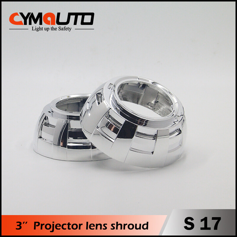 CYMAUTO S17 3inch auto headlight shroud bixenon projector mask