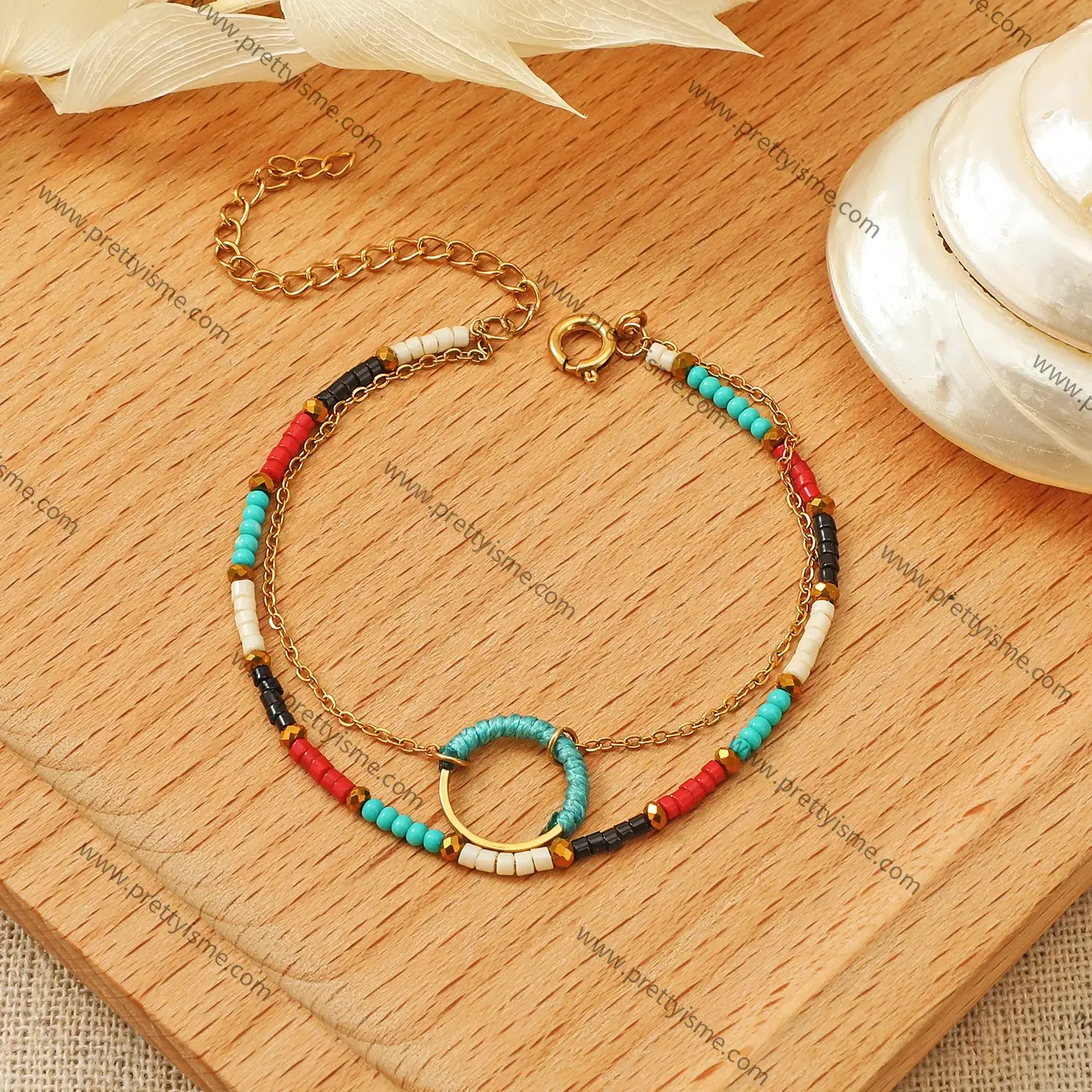 Pretty is me Collection Bohemia Style Trendy Bracelet Exotic Style Holiday style Beaded Bracelet (2).webp