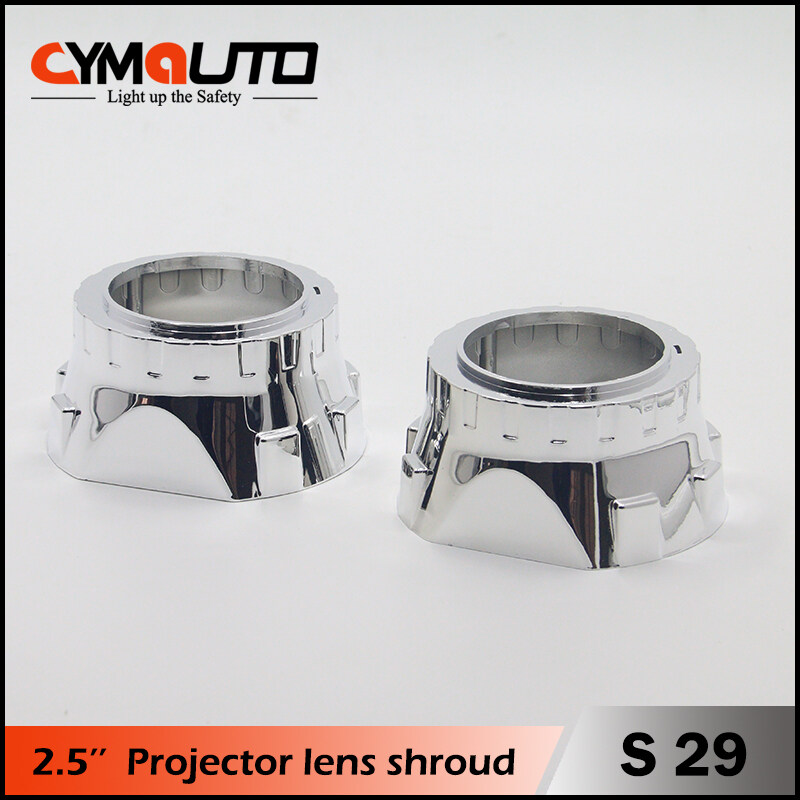 CYMAUTO S29 3inch auto headlight shroud bixenon projector mask