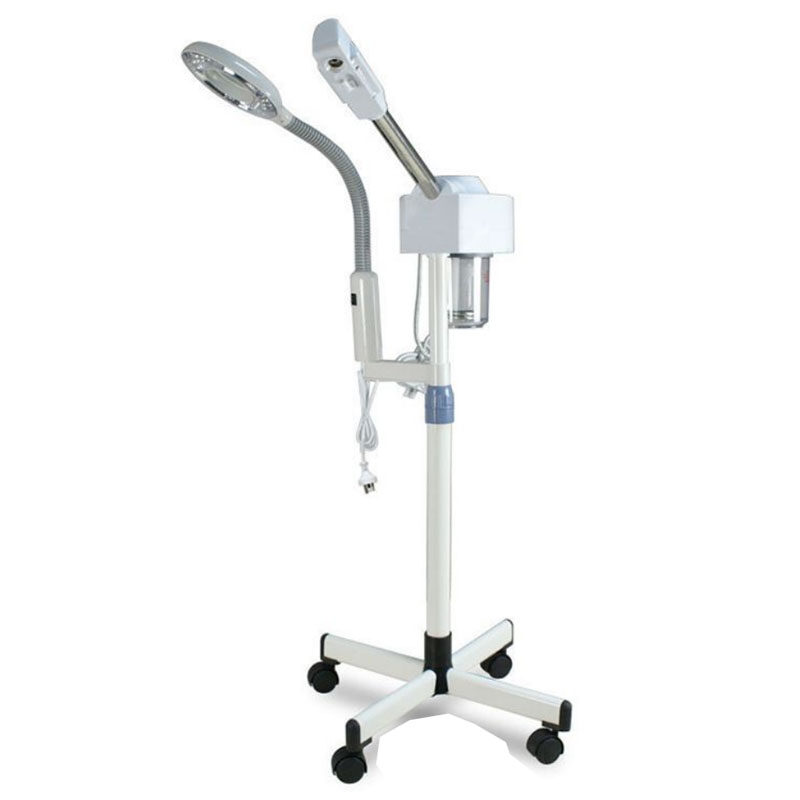 Portable Skin Care Beauty Salon Facial Steamer Beauty Machine with magnifying lamp