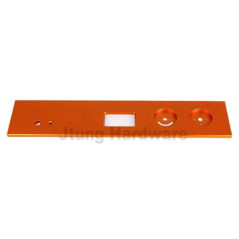 High Quality CNC Milling Machine 5 Axis Aluminum Amplifier Front Panel For Other Audio & Video Equipment