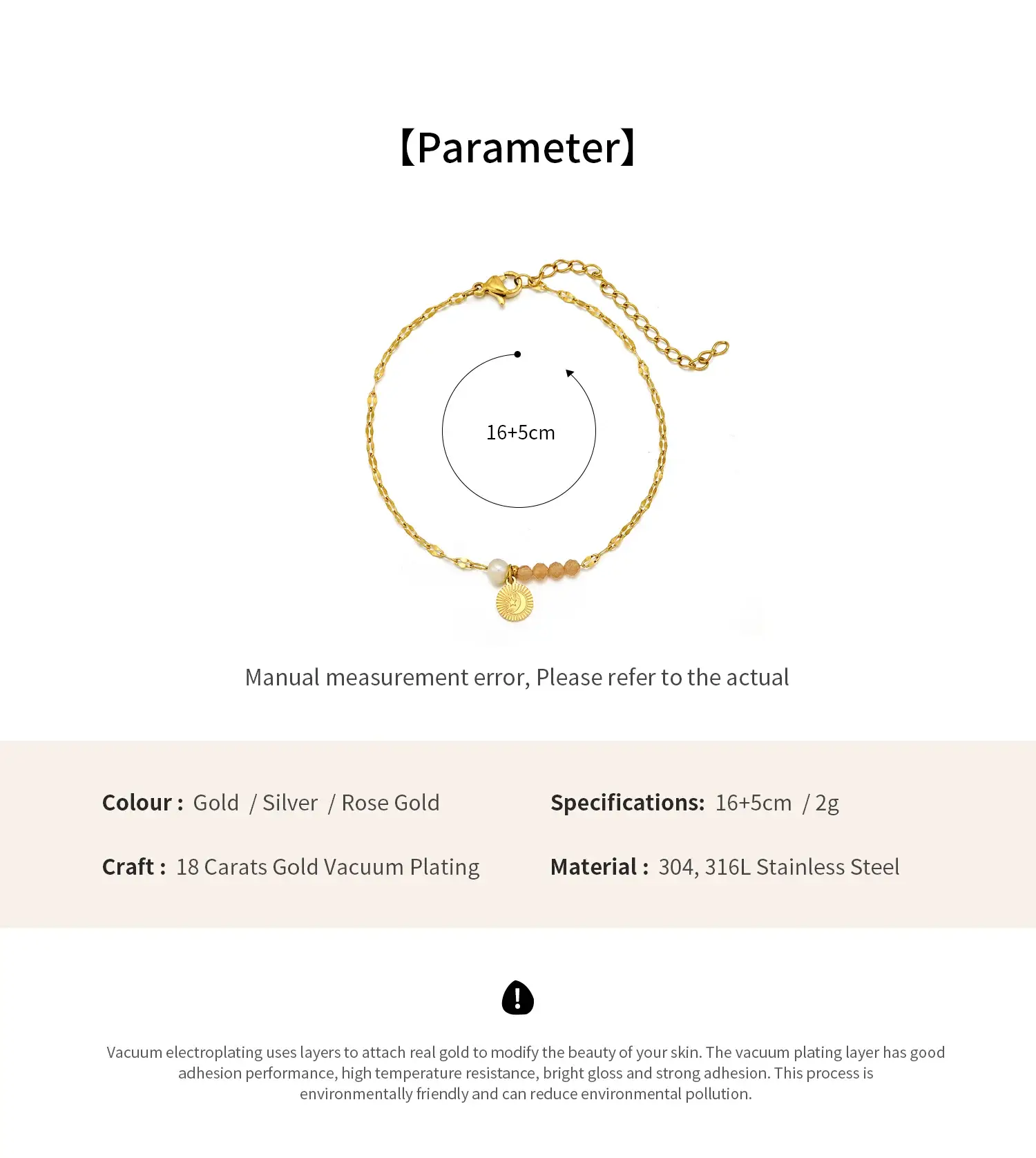 Thin Lip Chain Mixed With Natural Stone and Fresh Water Moon And  Star Charm Stainless Steel Bracelet (3)(1).webp