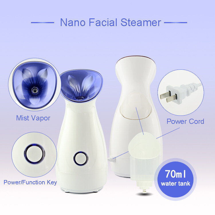 2 in 1 facial steamer, 2 in 1 facial steamer and magnifying lamp, 2 in 1 ozone facial steamer, facial steamer portable, facial steamer with mag lamp