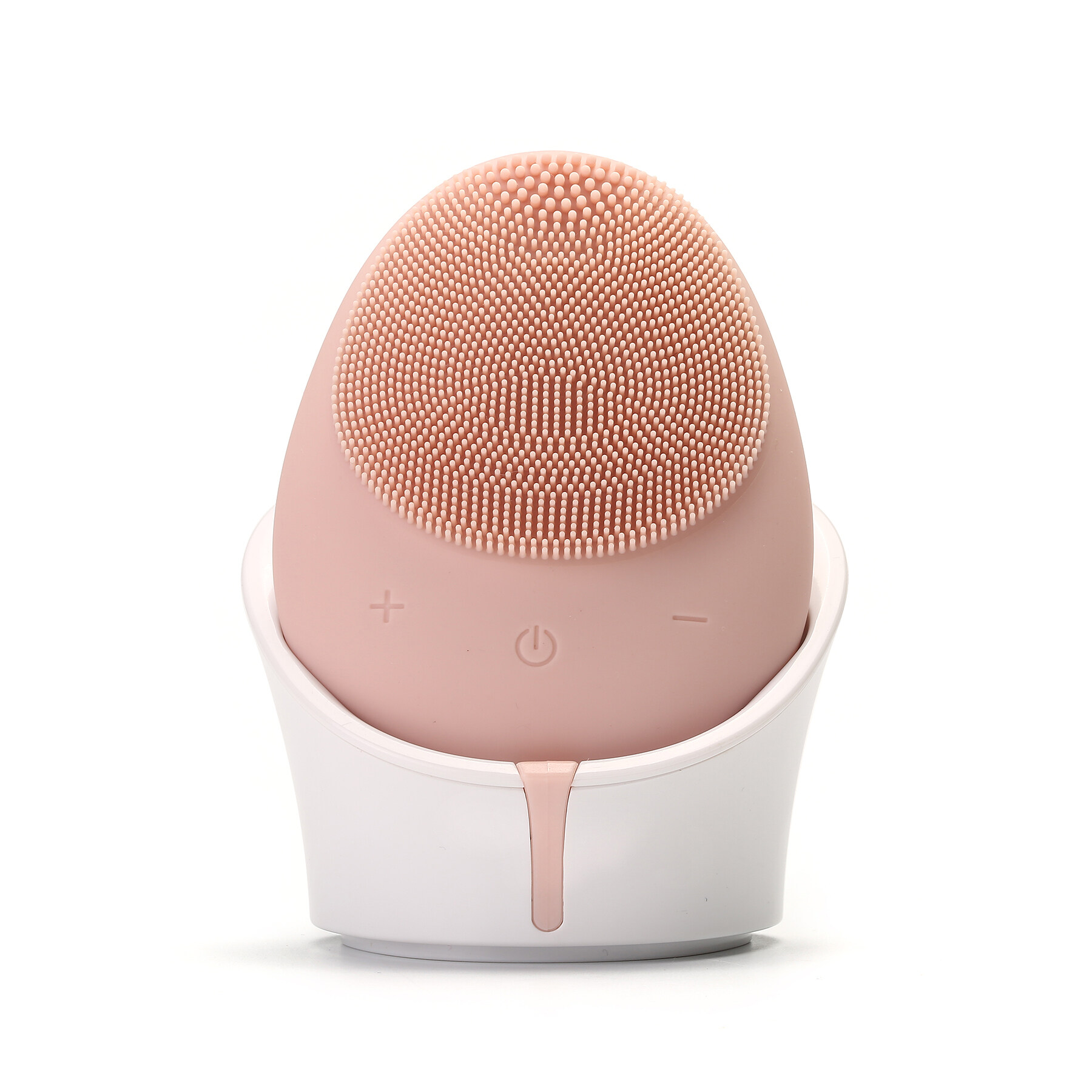 Updated Waterproof Vibrating Facial Cleansing Brush Mini Face Massager Cleanser Silicone Electric Ultrasonic Facial Brush
