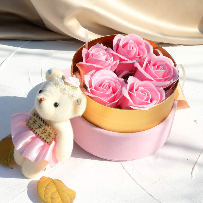 Buy small black flower bouquet box wholesale