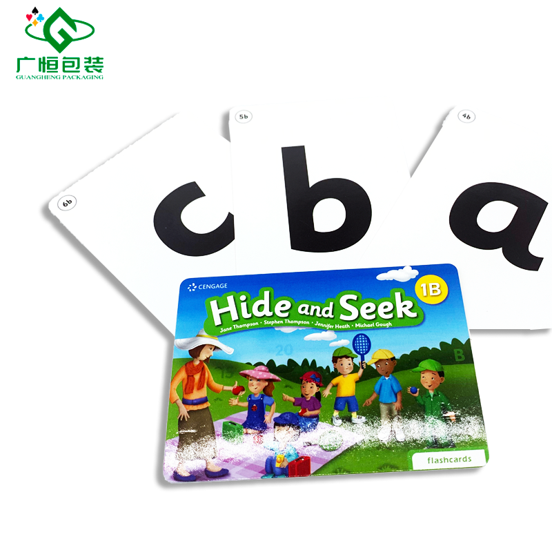 children learning card