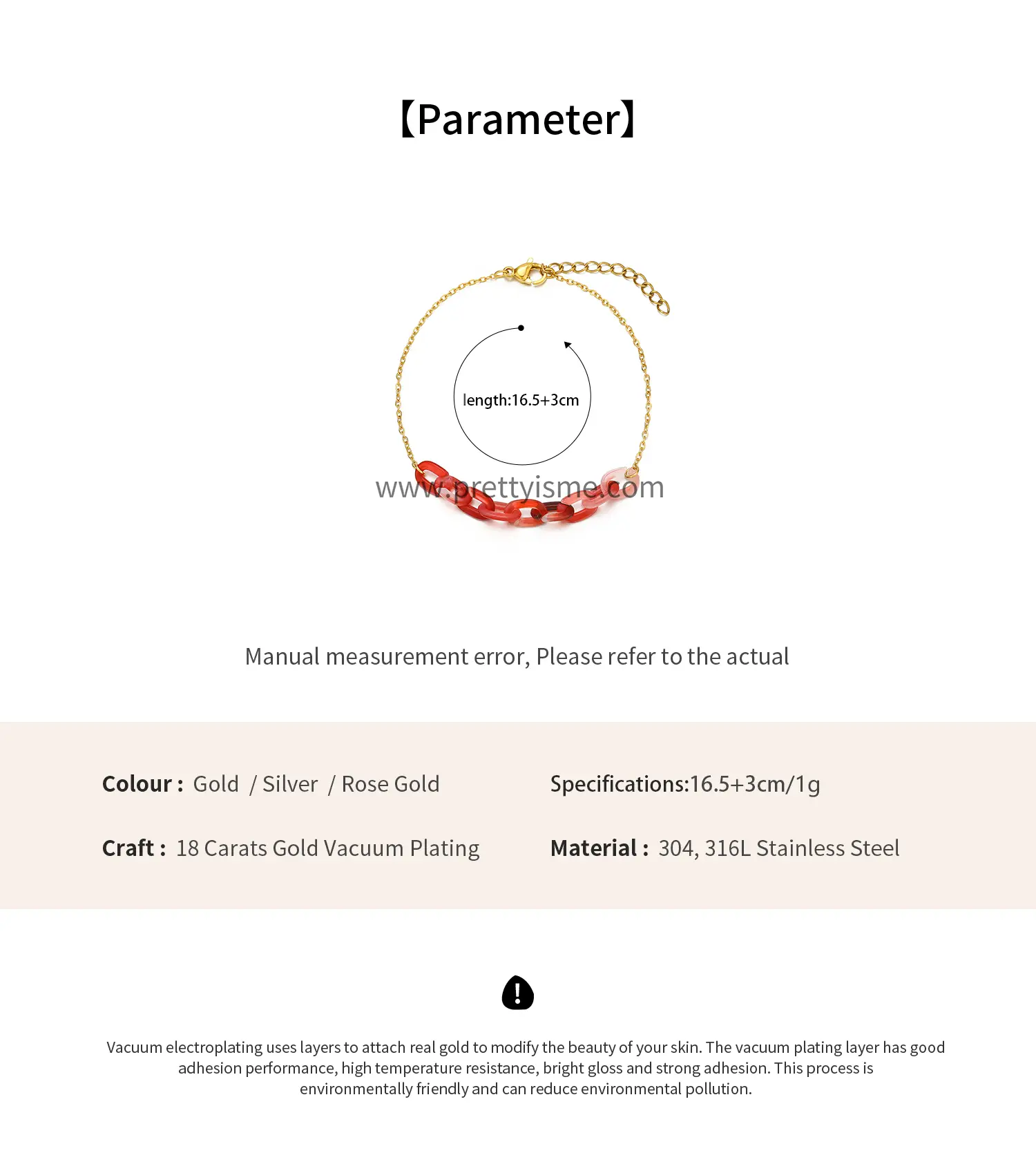 2022 Trendy Style Resin Chain Mixed With Thin Chain Stainless Steel Fashion Bracelet (6).webp