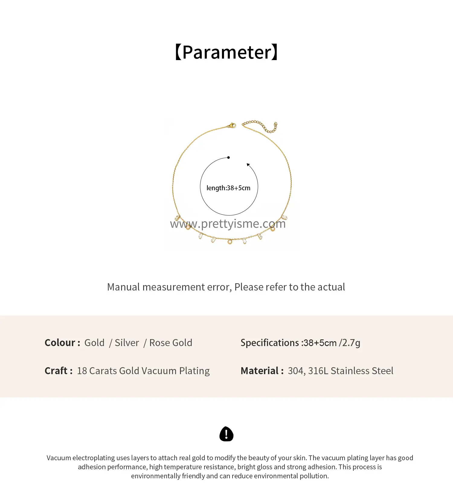 French style pendant chain set with diamonds pearls gold-plated simple stainless steel necklace (6).webp