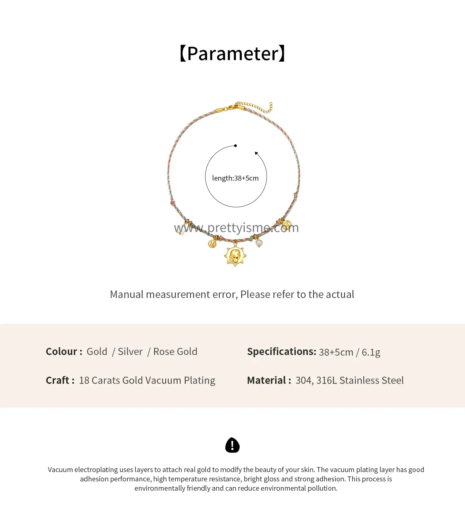 Colorful Rope Pendant Necklace Freshwater Pearl Carved Portrait Pattern Gold Plated Necklace (6).webp