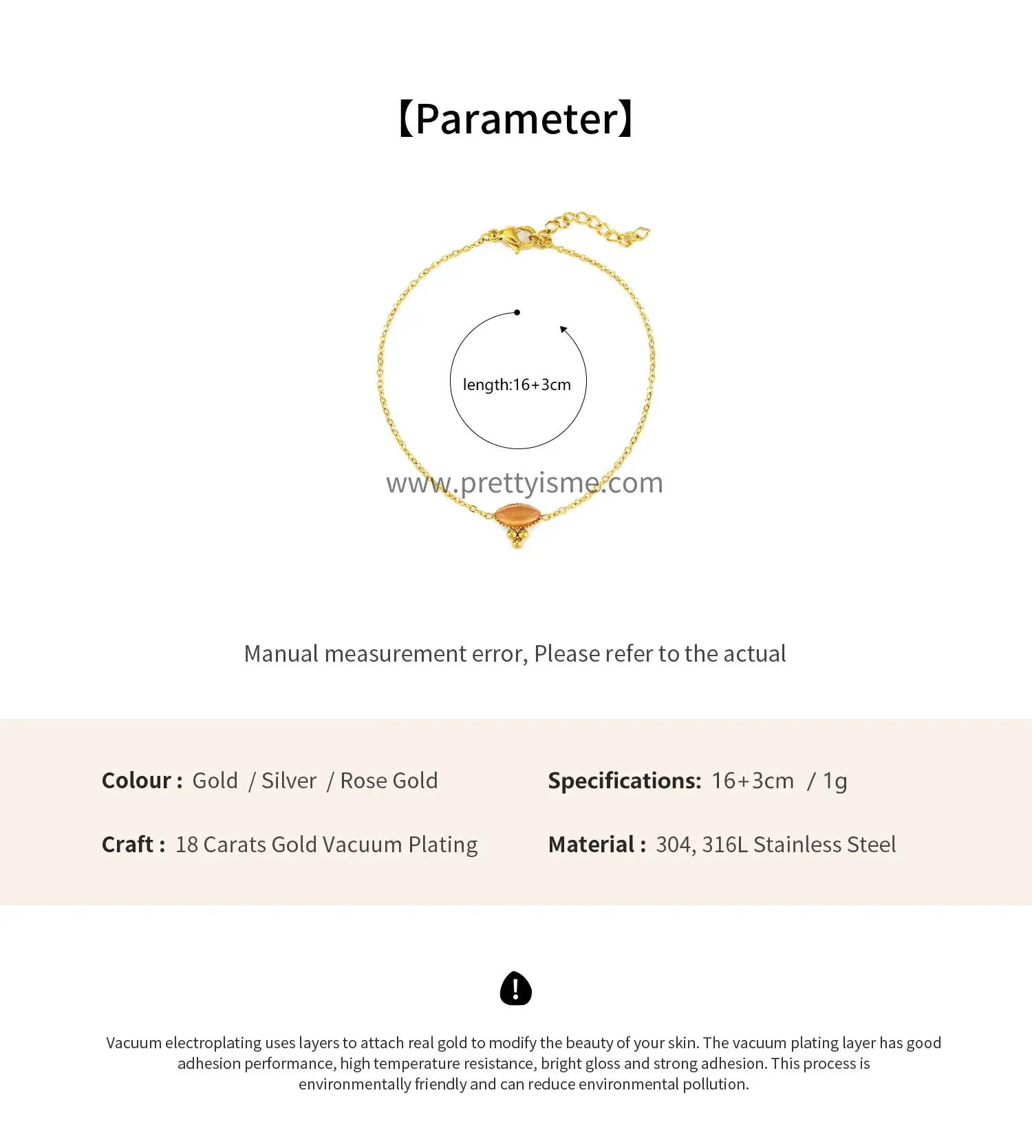 Thin Chain Korean Bracelet Set with Orange Gemstones Gold Plated Beaded Bracelet (6).webp