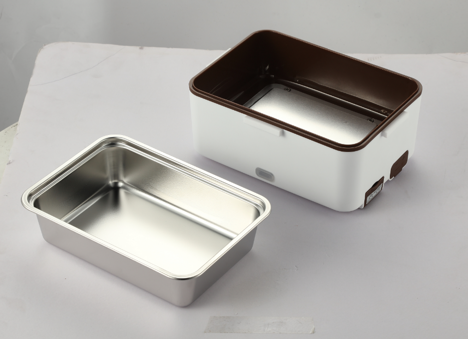 Electric Heating Lunch Box 2L big Capacity 220~240V&12V/24V 2 in 1 Portable Food Warmer Lunch Heater for Car Home Office 304 SS