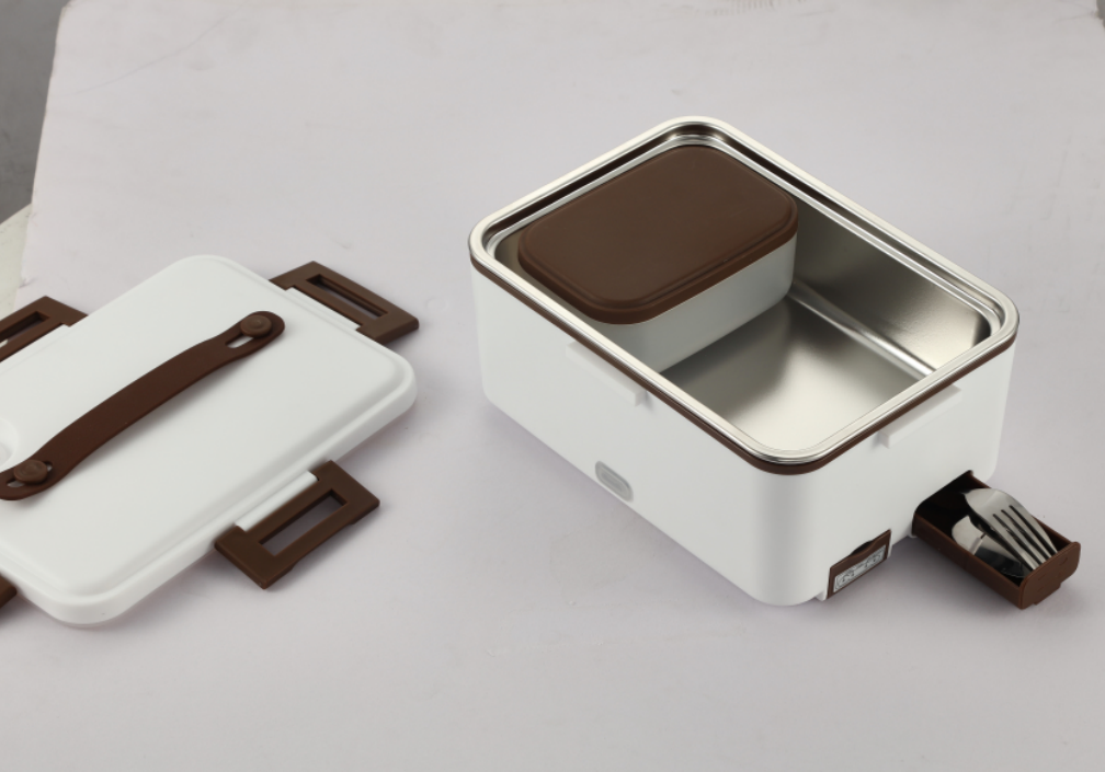 Electric Heating Lunch Box 2L big Capacity 220~240V&12V/24V 2 in 1 Portable Food Warmer Lunch Heater for Car Home Office 304 SS
