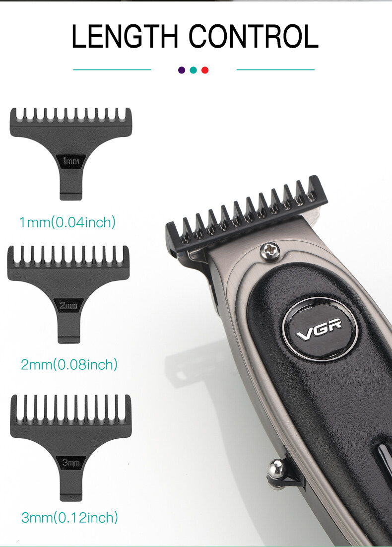China Customized Wholesale Leather Material Hair Trimmer Clipper Manufacturer Suppliers