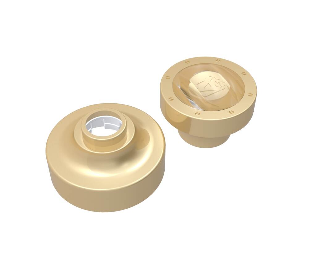 Custom Luxury aluminum surlyn cap high quality cover for perfume bottle | PG-131A