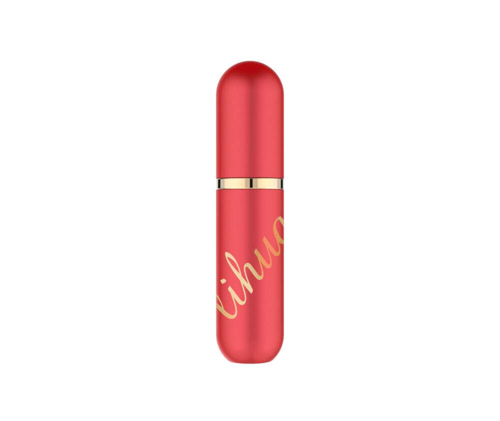 empty glass perfume bottles for sale Refillable Travel Portable mini round aluminum oral spray atomizer 10ml | PW-002A-A