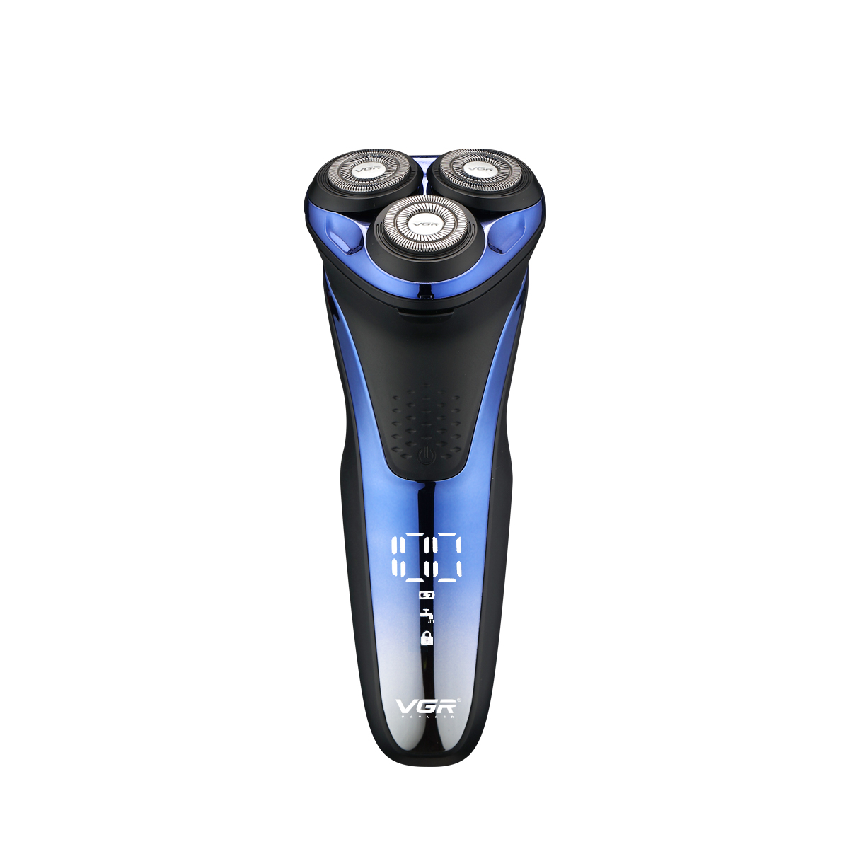 VGR V-306 electric shaver washable waterproof IPX7 for men household with LED light shaver men