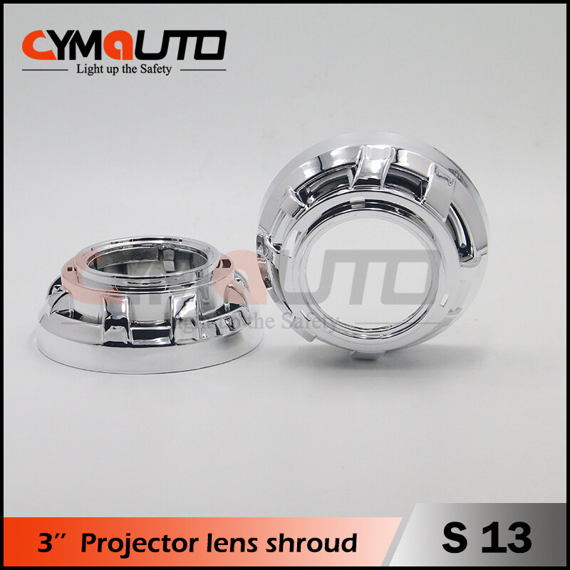 CYMAUTO S13 3inch auto headlight shroud bixenon projector mask