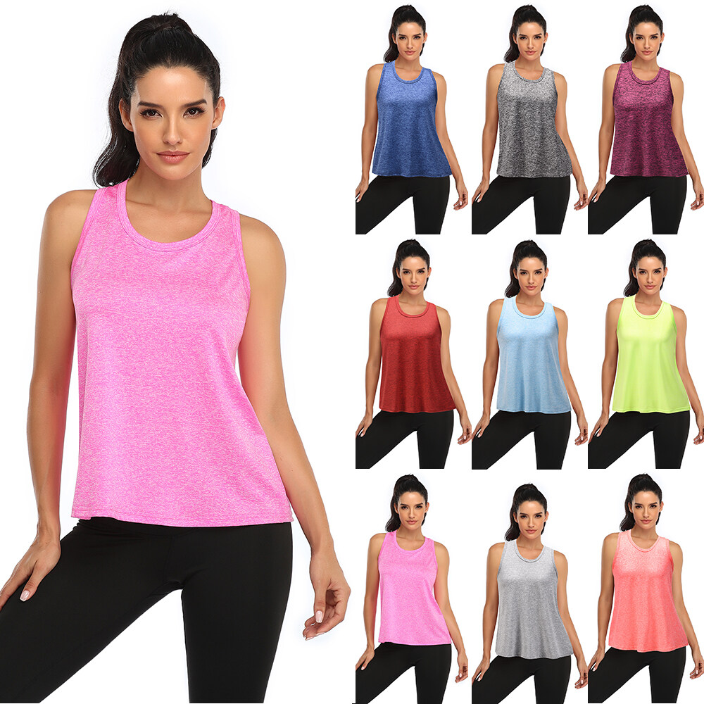 Top Quality Quick Dry Gym Casual Pullover Women Sport Vest