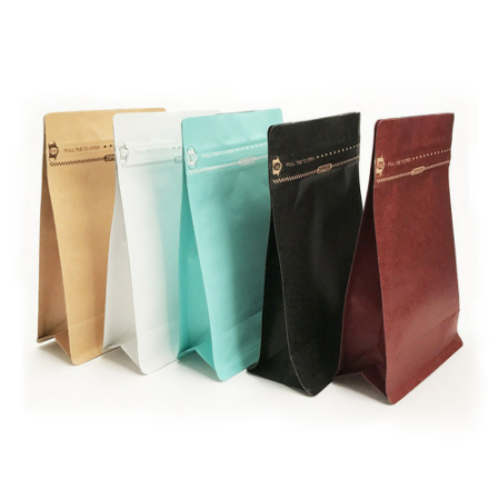 custom printed food packaging gusseted bags