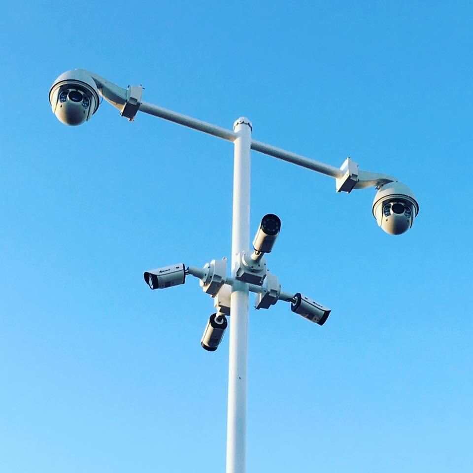 Pole For Security Camera,Buy Security Camera Pole,Cctv Camera Pole Supplier,Outdoor Security Camera Pole