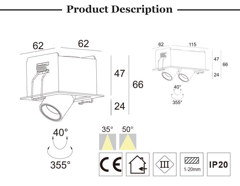 double recessed ceiling