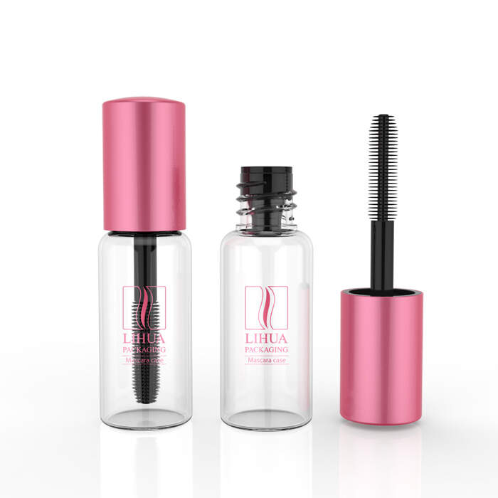 diy mascara container Cosmetic packaging waterproof liquid eyeliner container tube mascara plastic with brush | MCS-006A