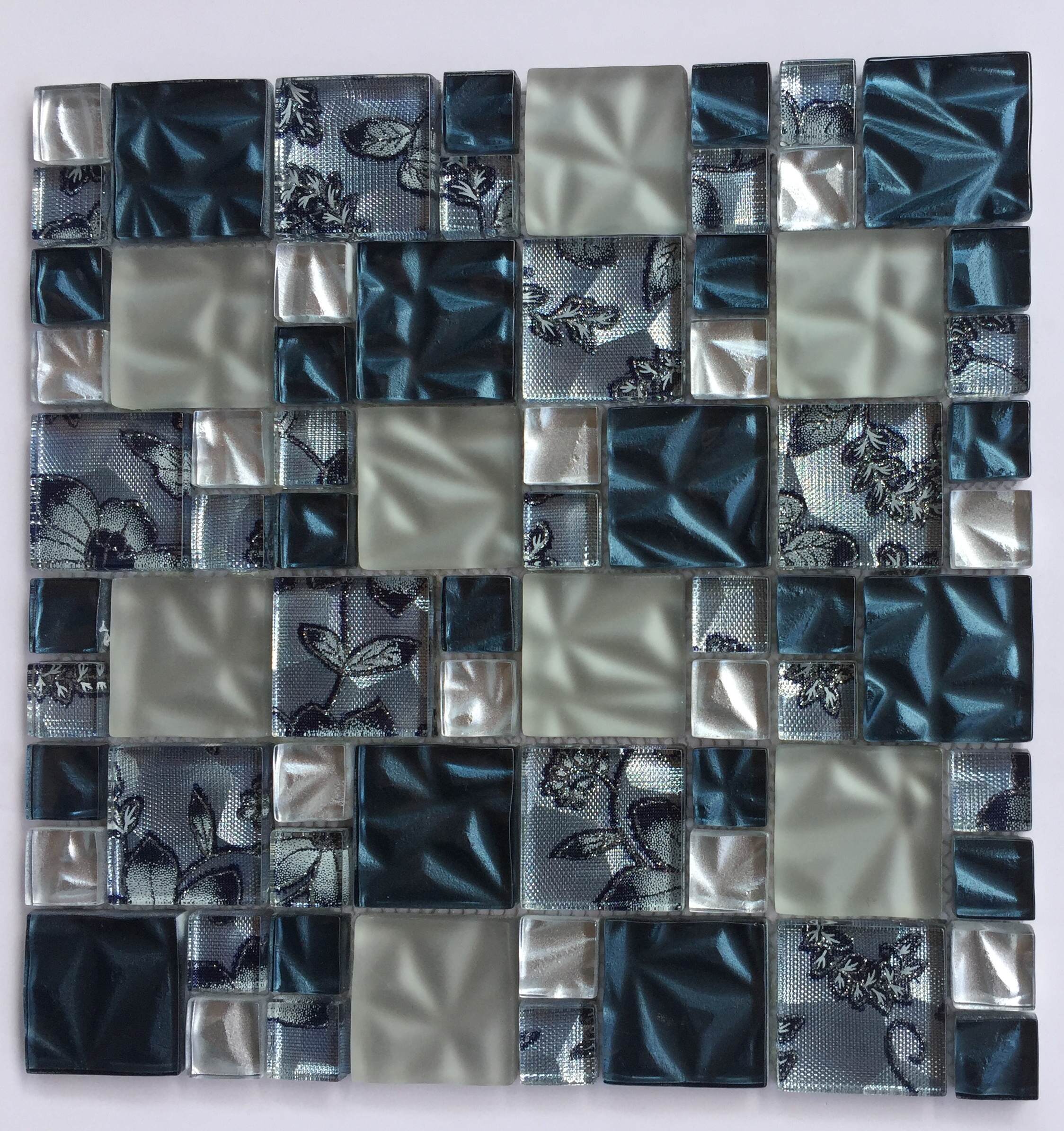glass mosaic tiles