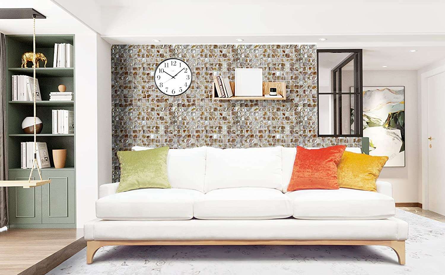 oriental white marble backsplash,dichroic glass tiles backsplash,diamond shaped glass tile backsplash
