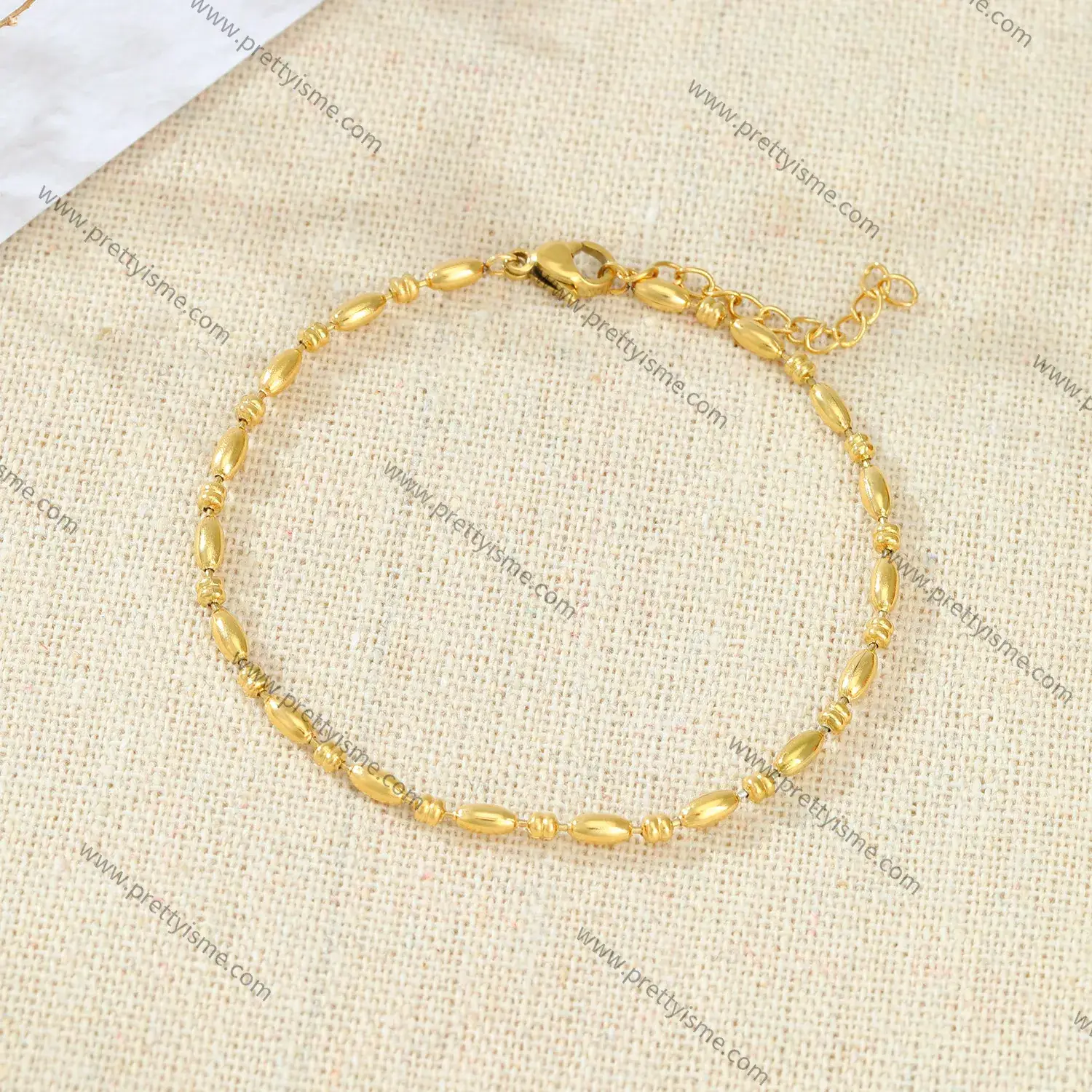 Fine bracelet stainless steel bracelet 18k gold plated simple style elegant bracelet.webp