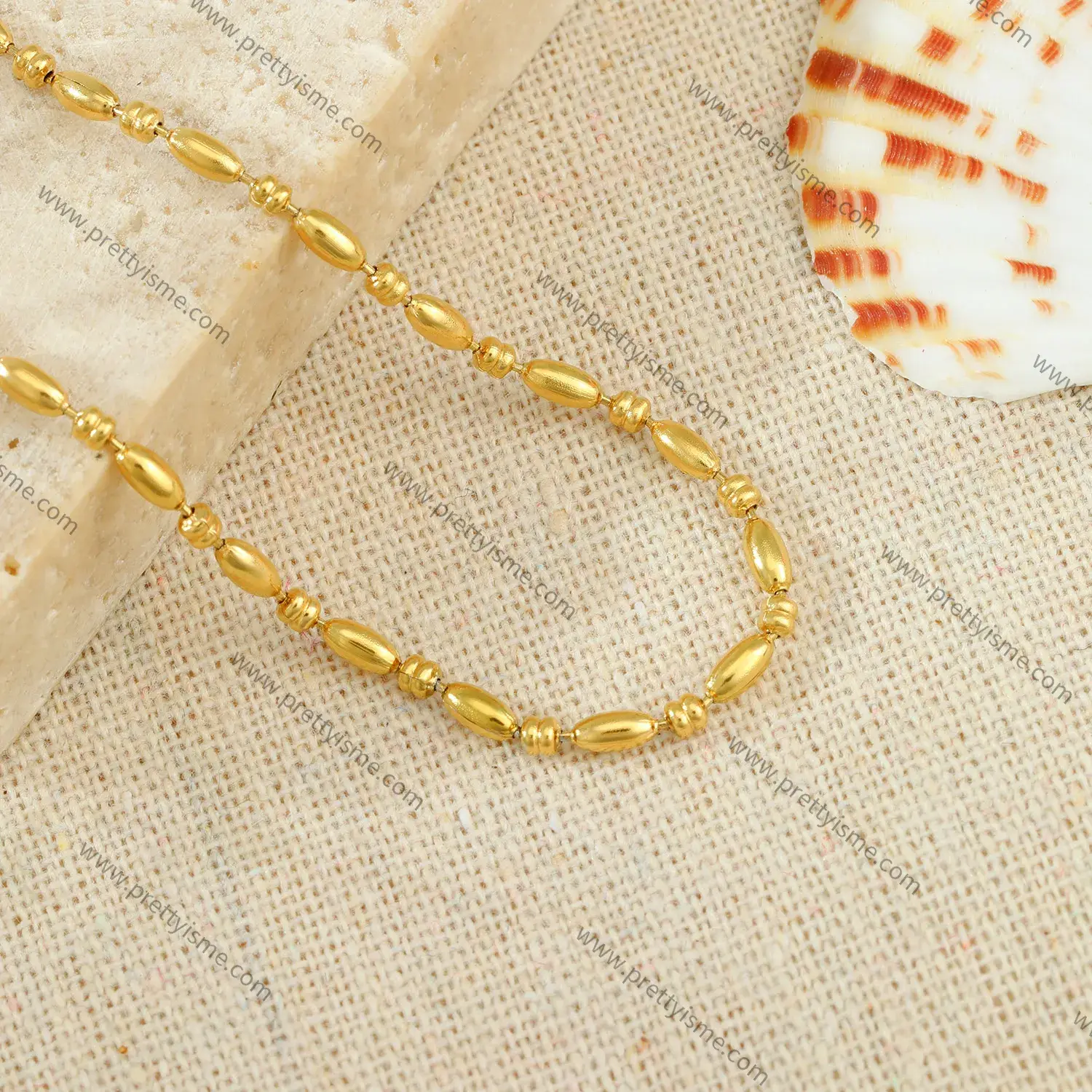 Fine bracelet stainless steel bracelet 18k gold plated simple style elegant bracelet (4).webp