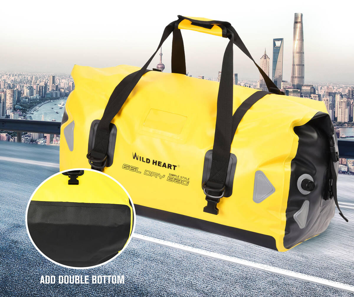 WILD HEART Waterproof Motorcycle Bag Motor Tail Bag