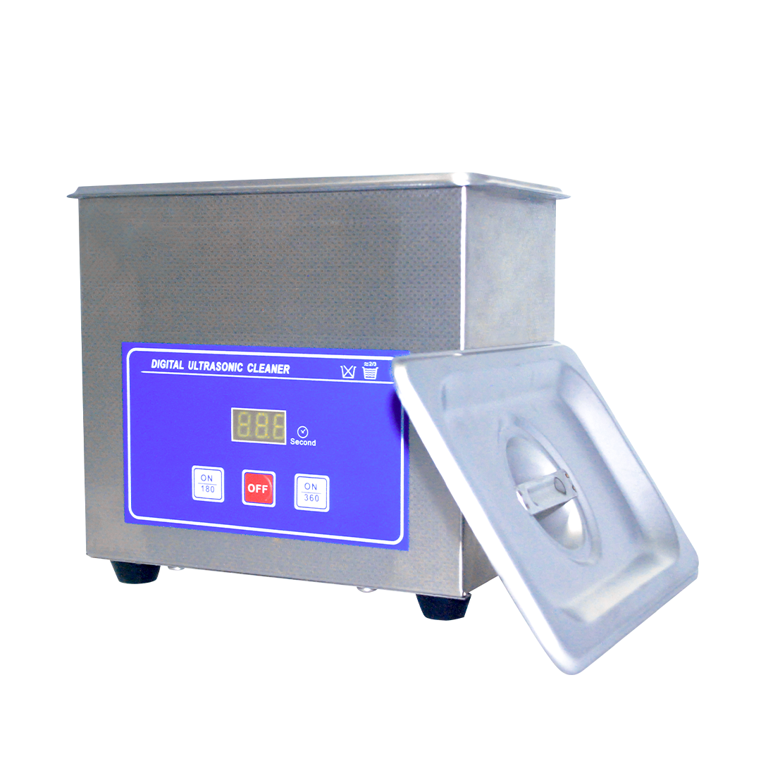 Professional Digital Desktop Ultrasonic Cleaner Machine For Hearing Aid Earmold Cleaning
