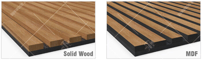decorative acoustic wood panels