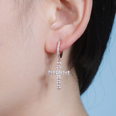gold plated cross earrings,rose cross earrings,metal cross earrings,buy cross earrings,circle cross earrings
