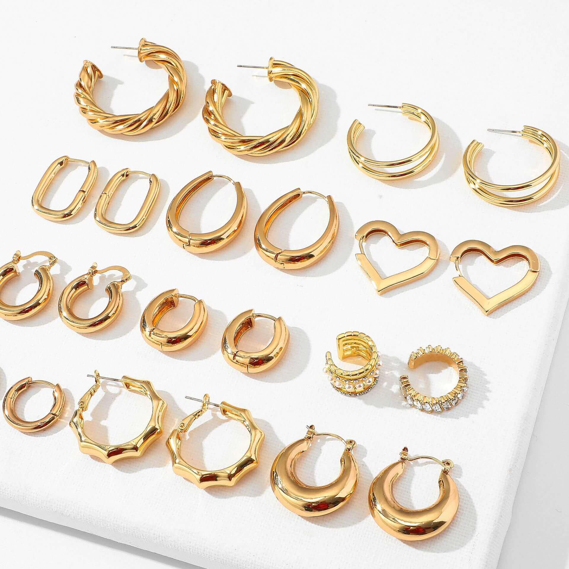 ear cuff hoop earrings,hoop initial earrings,fine gold hoop earrings,gem hoop earrings,8mm silver hoop earrings
