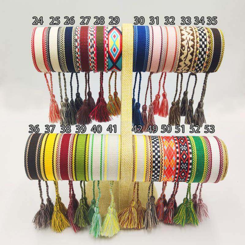 Wholesale womens woven bracelets,Design fabric woven bracelets,cute woven bracelets Supply,thin woven bracelets Sales,braided woven bracelets