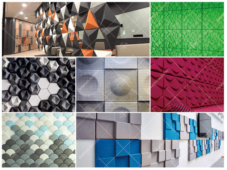 3d acoustic wall panels