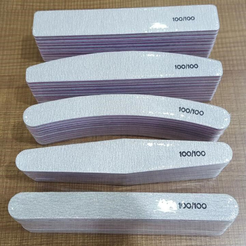 Beauty Nail Tools Durable Different Shapes Personalized Wholesale Abrasive Finger Custom Nail File