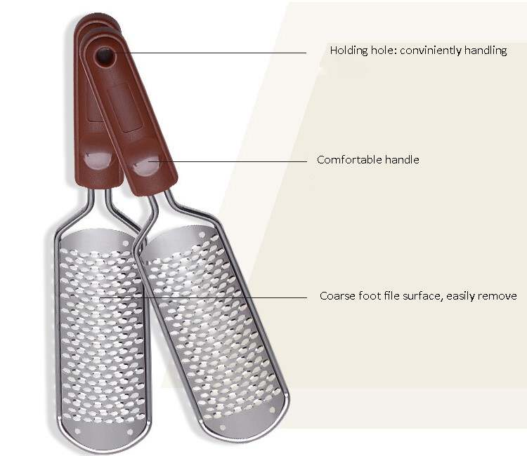 Professional Foot Care Product 4 In 1 Pedicure Disposable Plastic Foot File