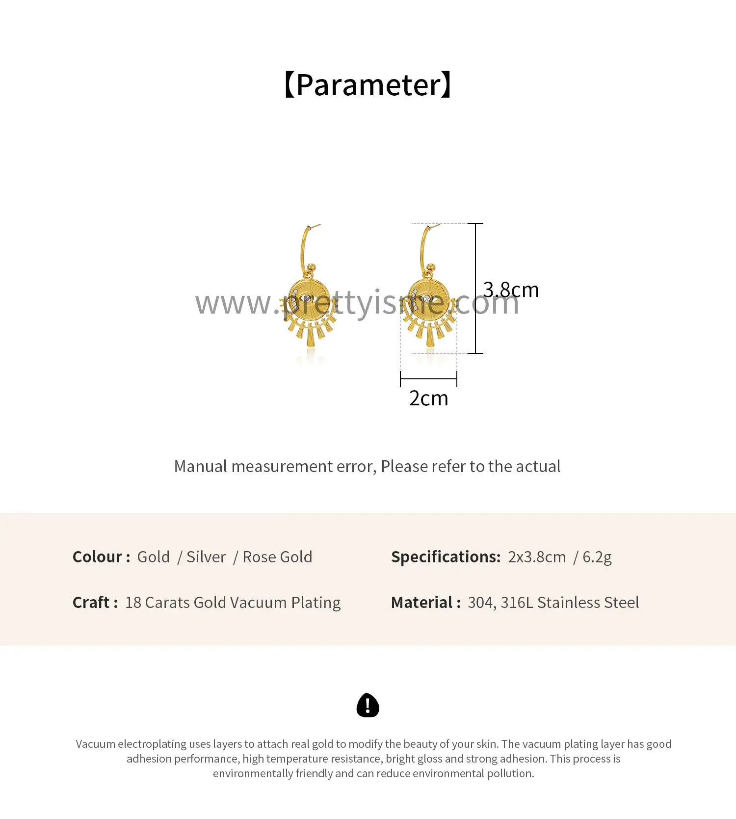 Gorgeous Stainless Steel Plated 18K Eye Shape Diamond Delicate Earrings (6).webp