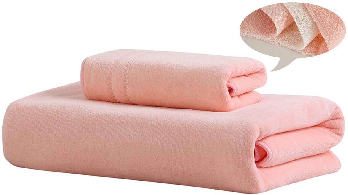 Latex bath towel