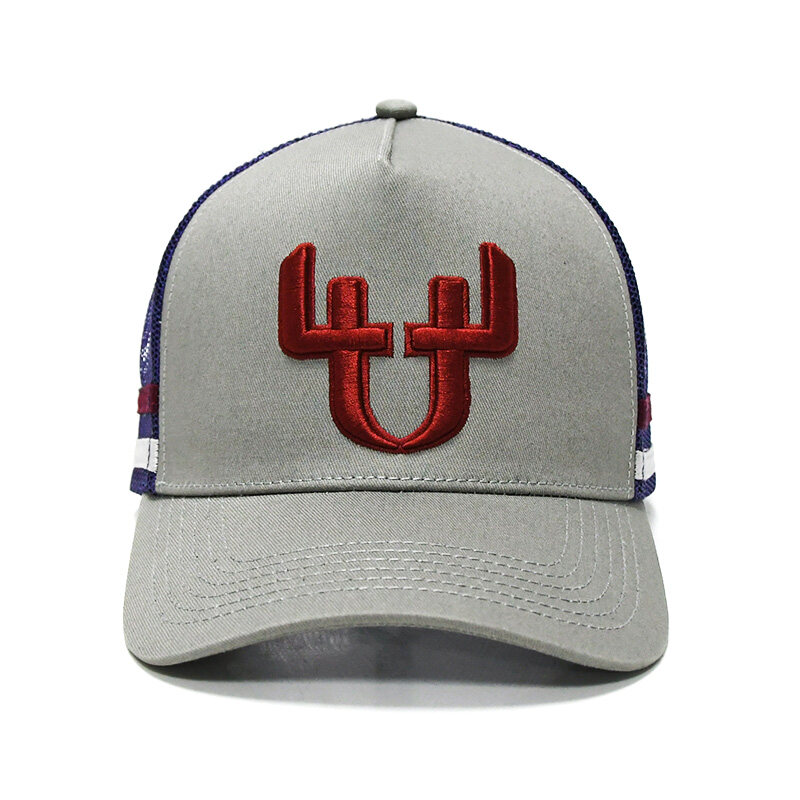 Wholesale dark grey trucker hat,OEM padded trucker hat,light grey trucker hat Sales,high end trucker hats Supply,best fitting trucker hats