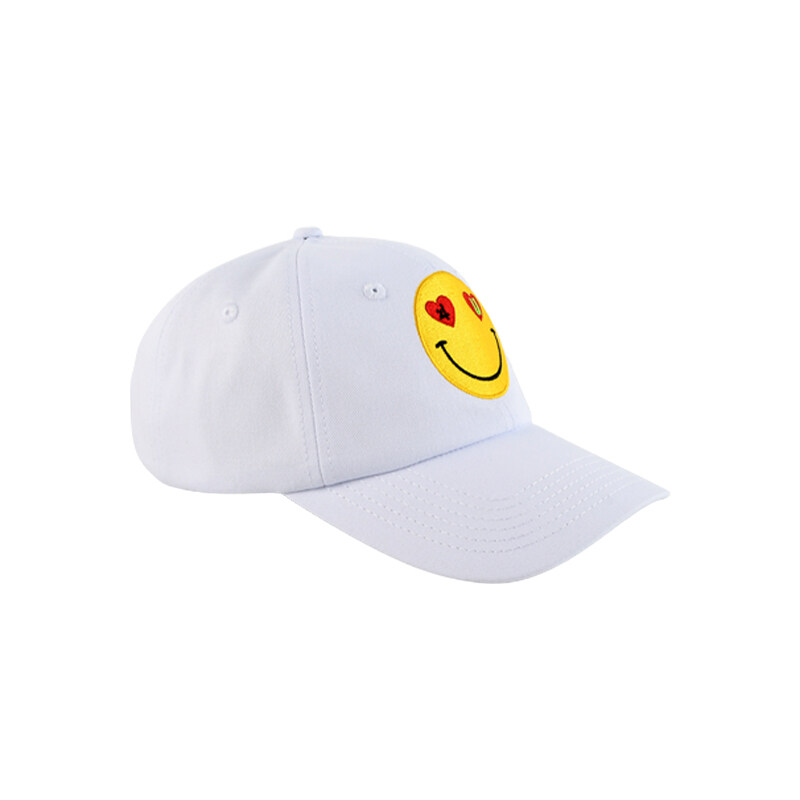 Custom white smiley face trucker hat,Design smiley vintage trucker hat,smiley face trucker hat brand ODM,yellow smiley face trucker hat For Sale