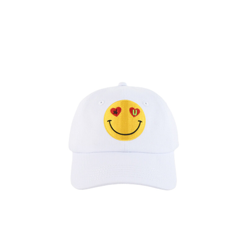 Custom white smiley face trucker hat,Design smiley vintage trucker hat,smiley face trucker hat brand ODM,yellow smiley face trucker hat For Sale
