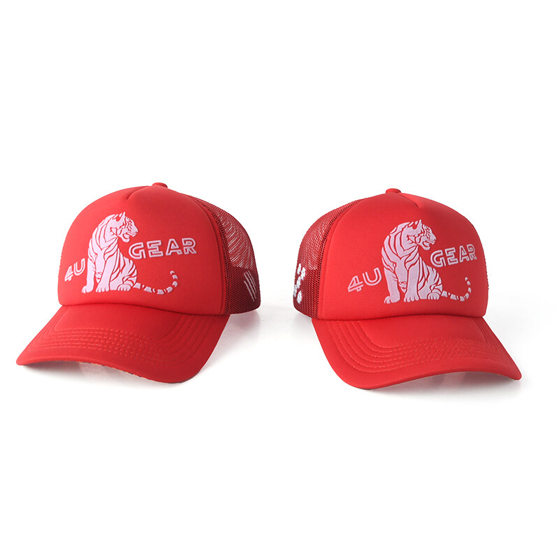 China 5 panel foam trucker hats,Custom red foam trucker hat,good quality trucker hats OEM,best quality trucker hats,red skins trucker hat Manufacturer